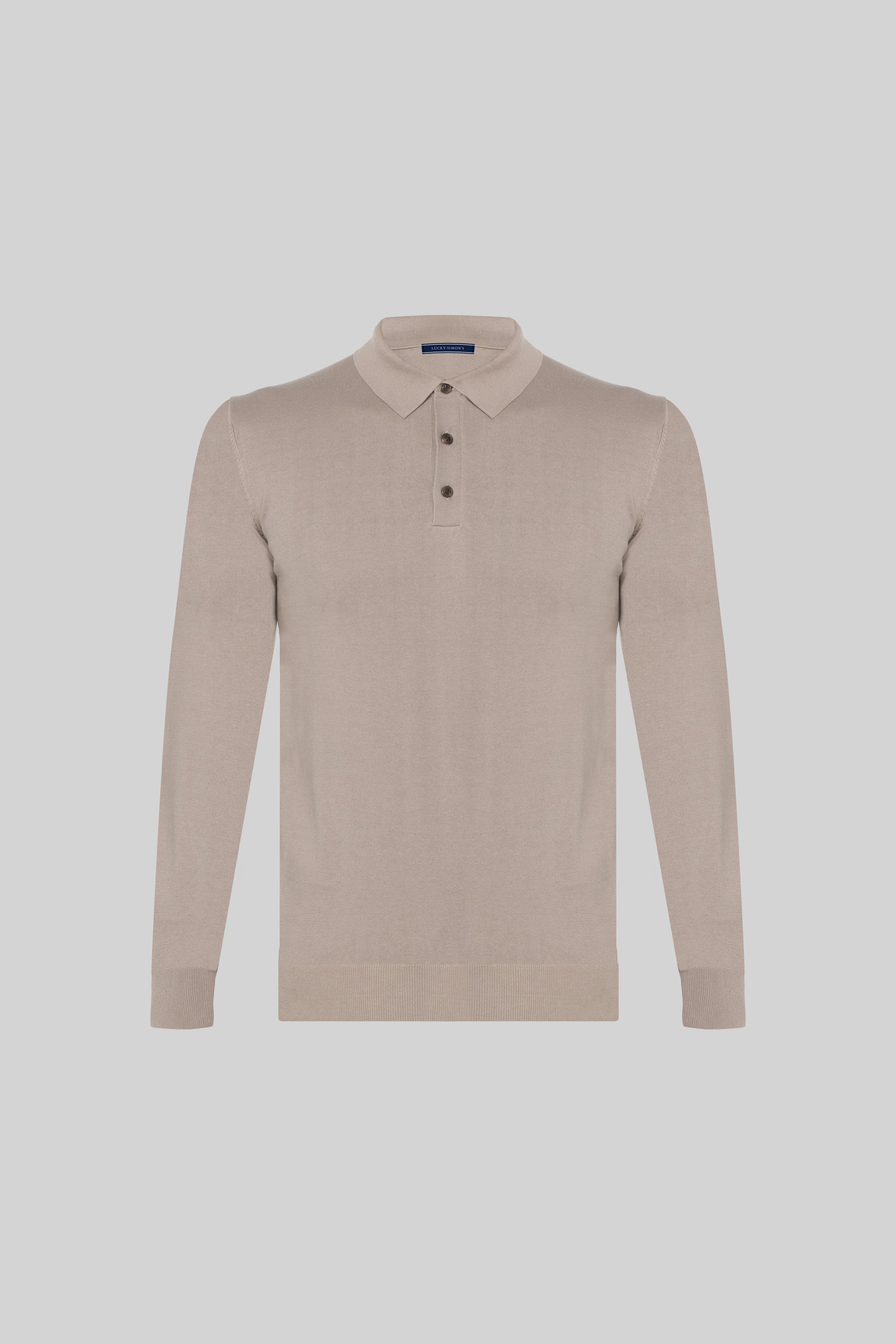 SILK AND COTTON POLO SHIRT
