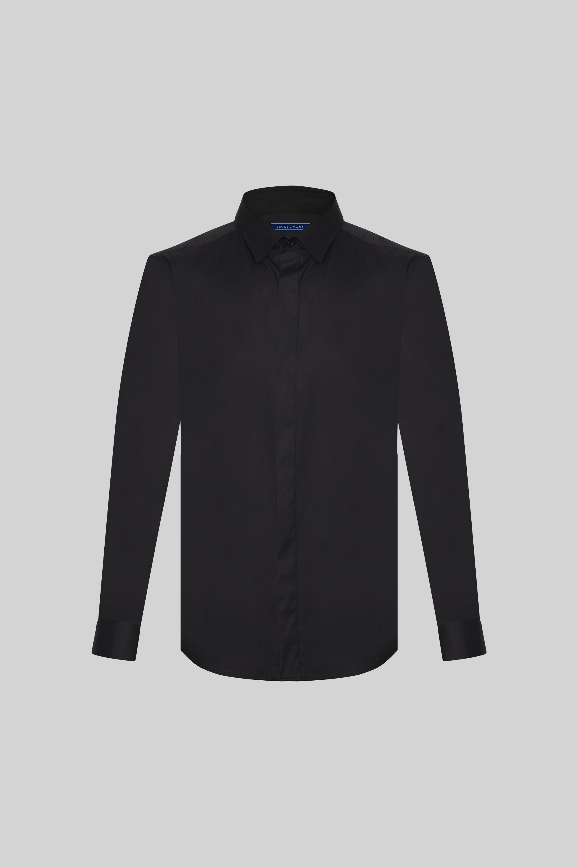COTTON POPLIN SLIM SHIRT