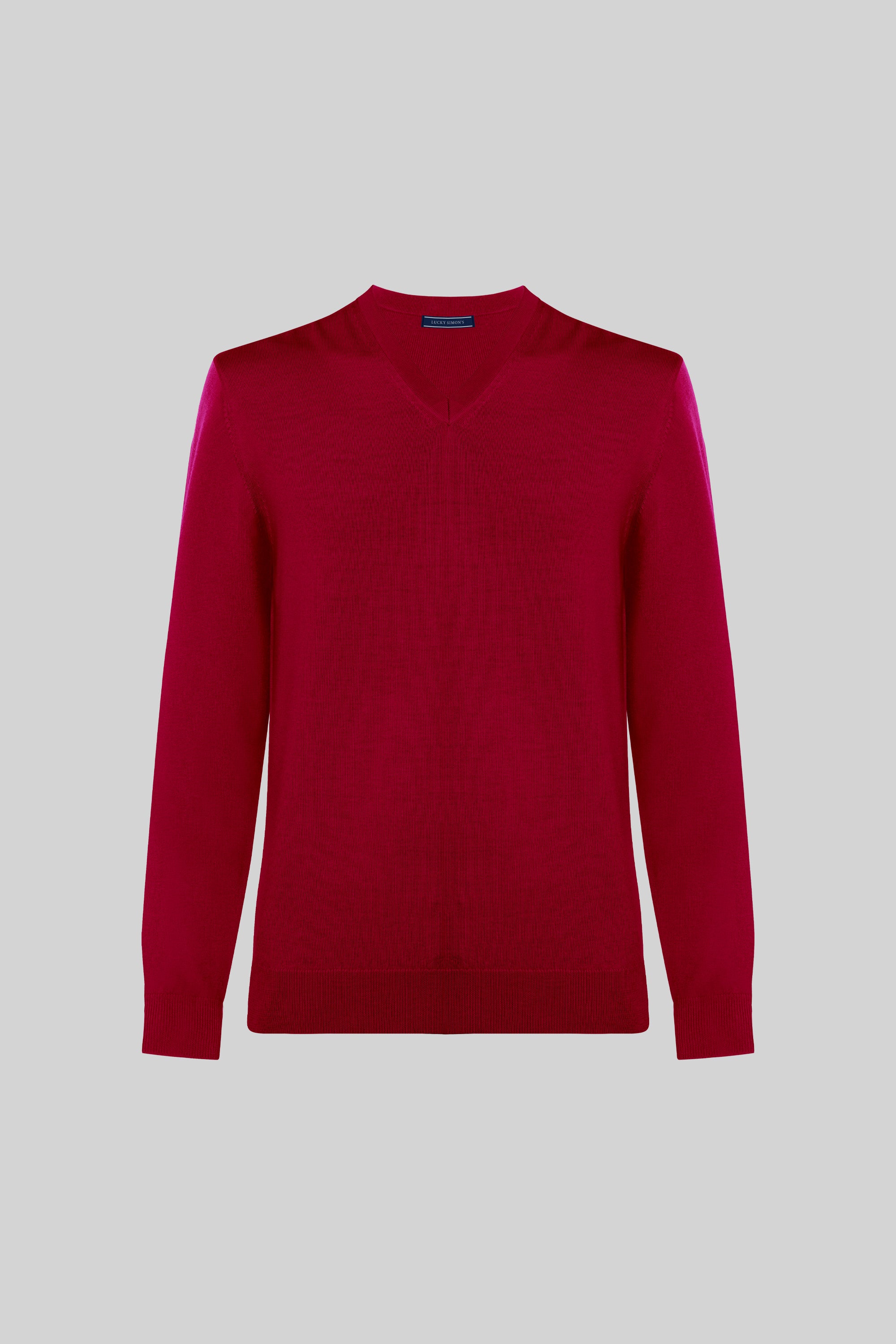 Merino Wool V Neck