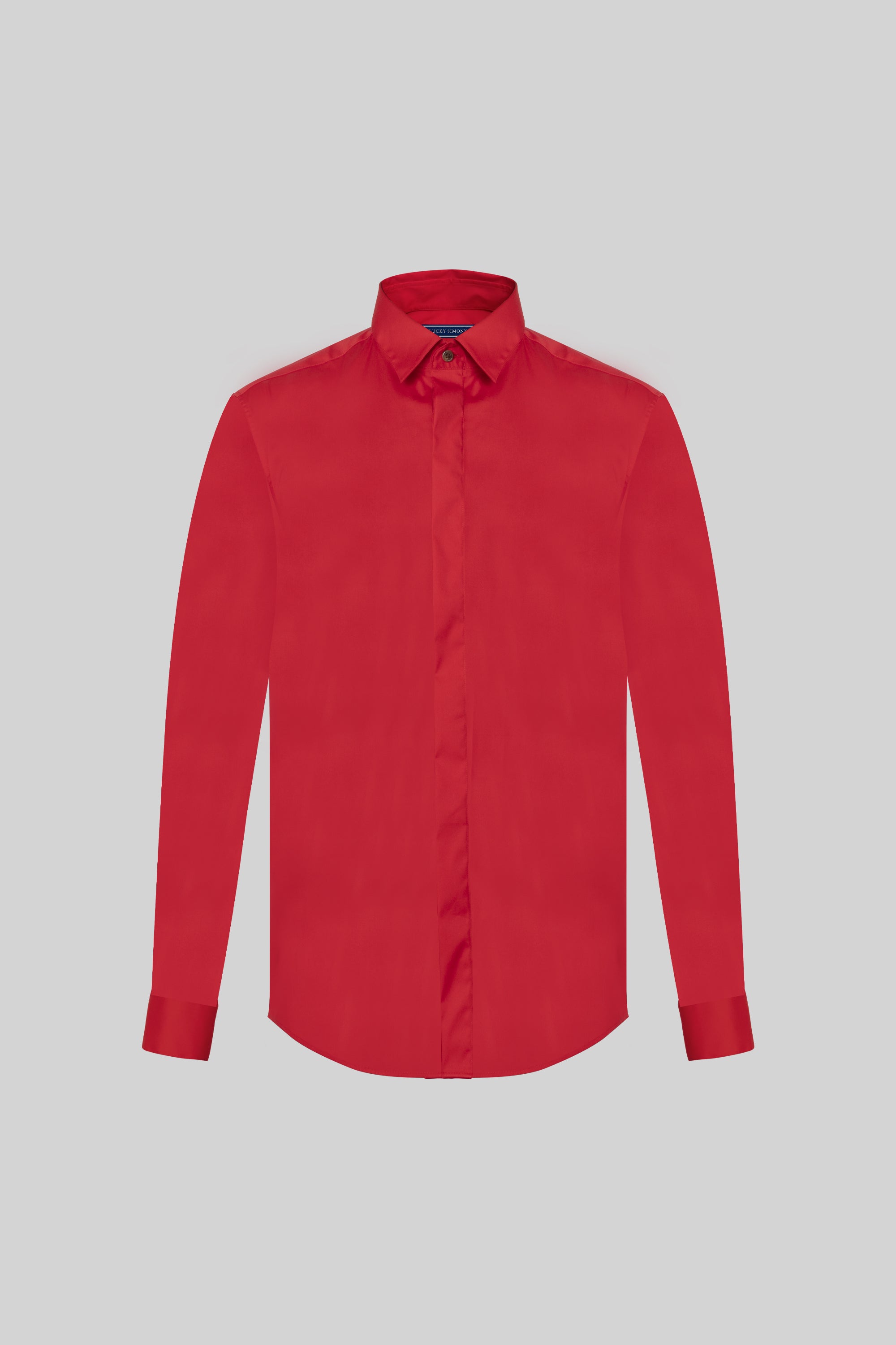 COTTON POPLIN SLIM SHIRT