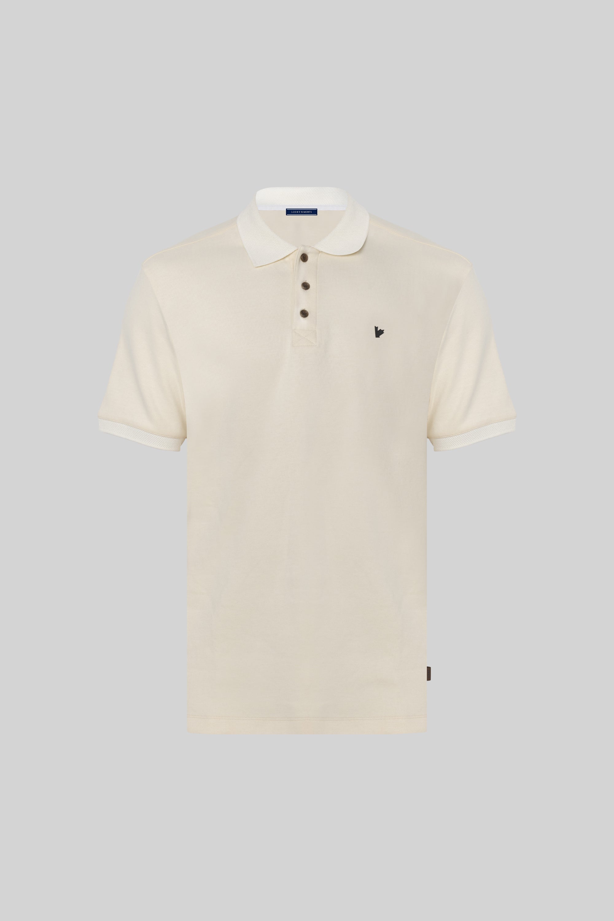 COTTON BLEND POLO SHIRT