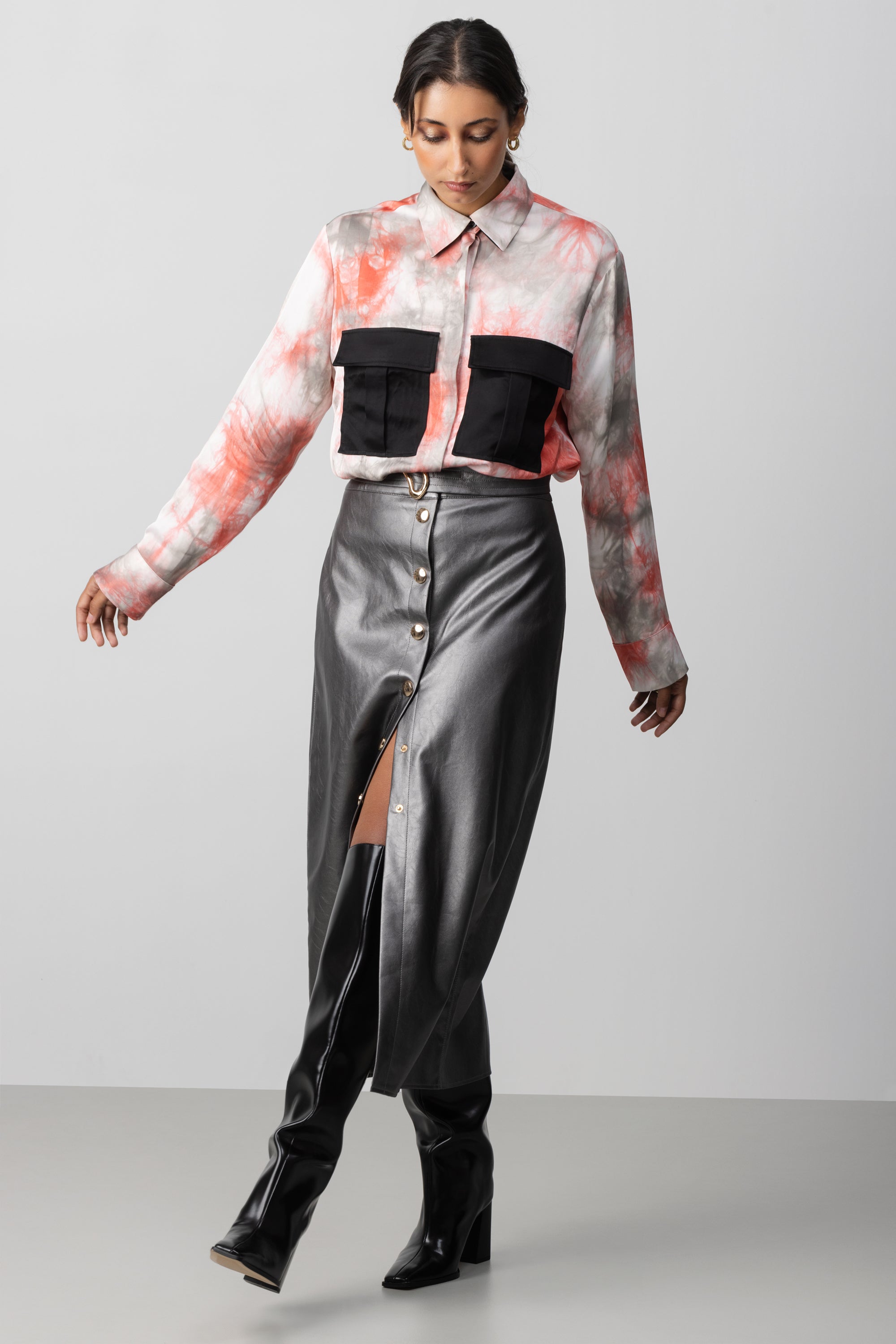 VISCOSE TIE DYE BLOUSE