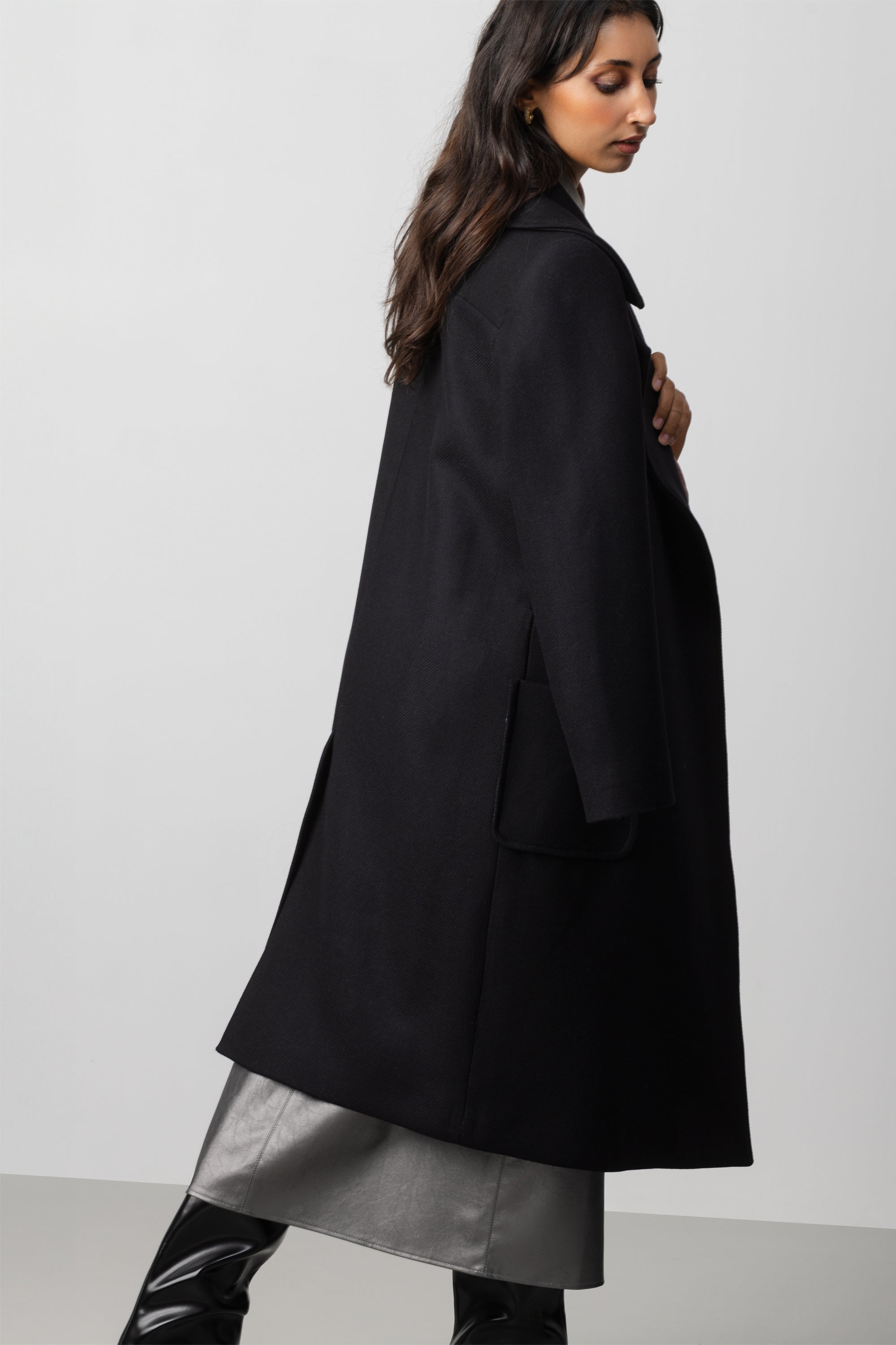 Virgin Wool Coat