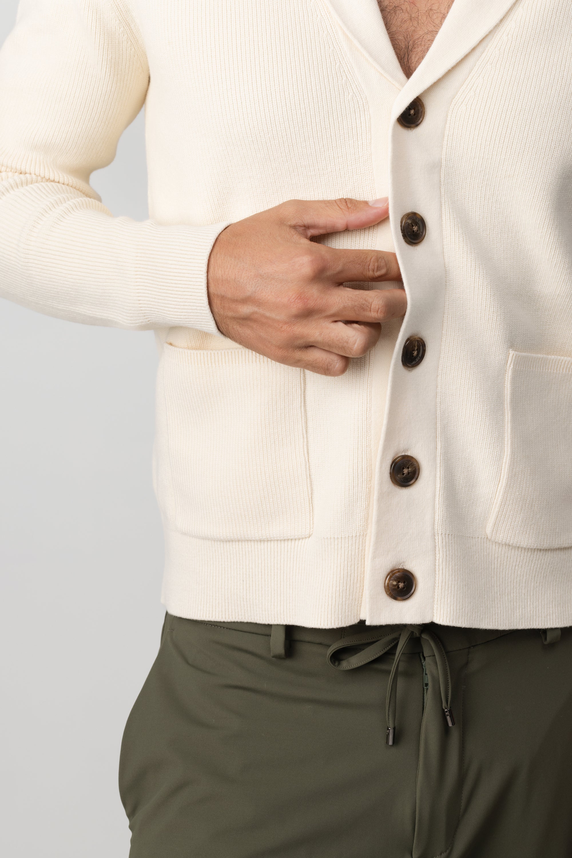 SOFT COTTON CARDIGAN