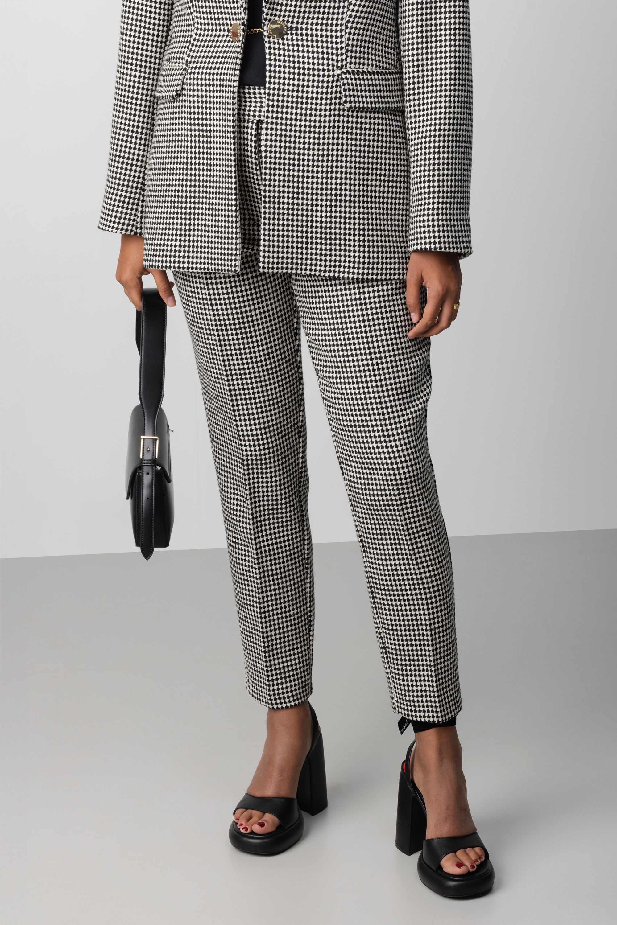 WOOL SUIT PANTS