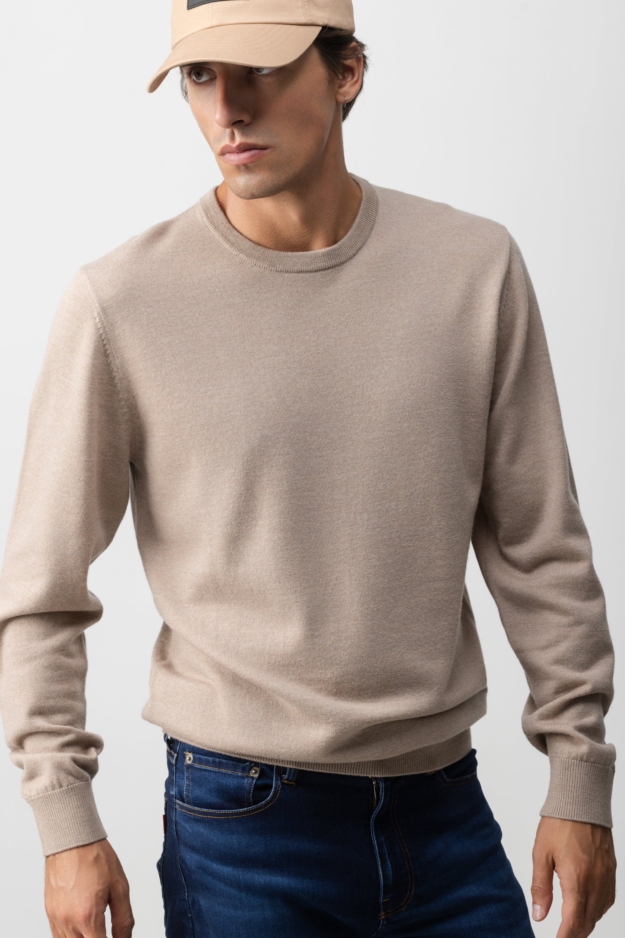 MERINO WOOL ROUND NECK