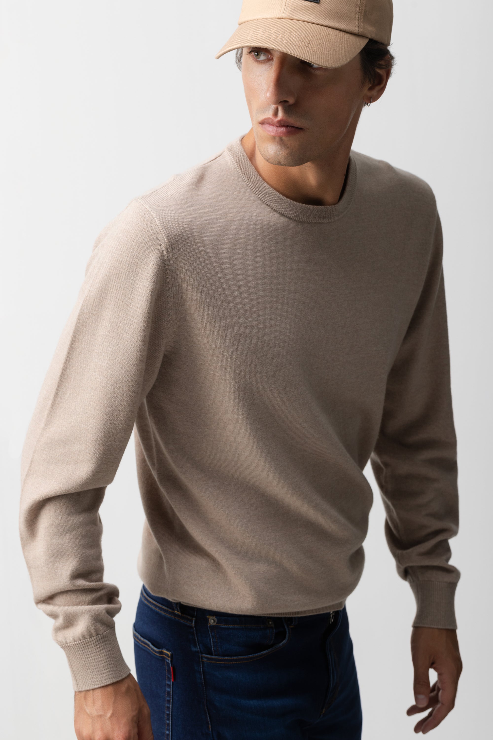 MERINO WOOL ROUND NECK