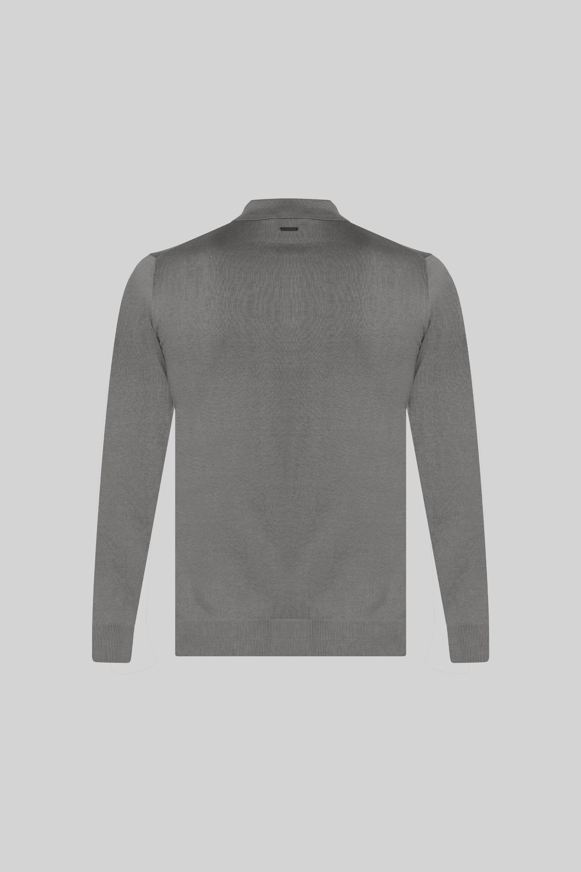 SILK AND COTTON POLO SHIRT