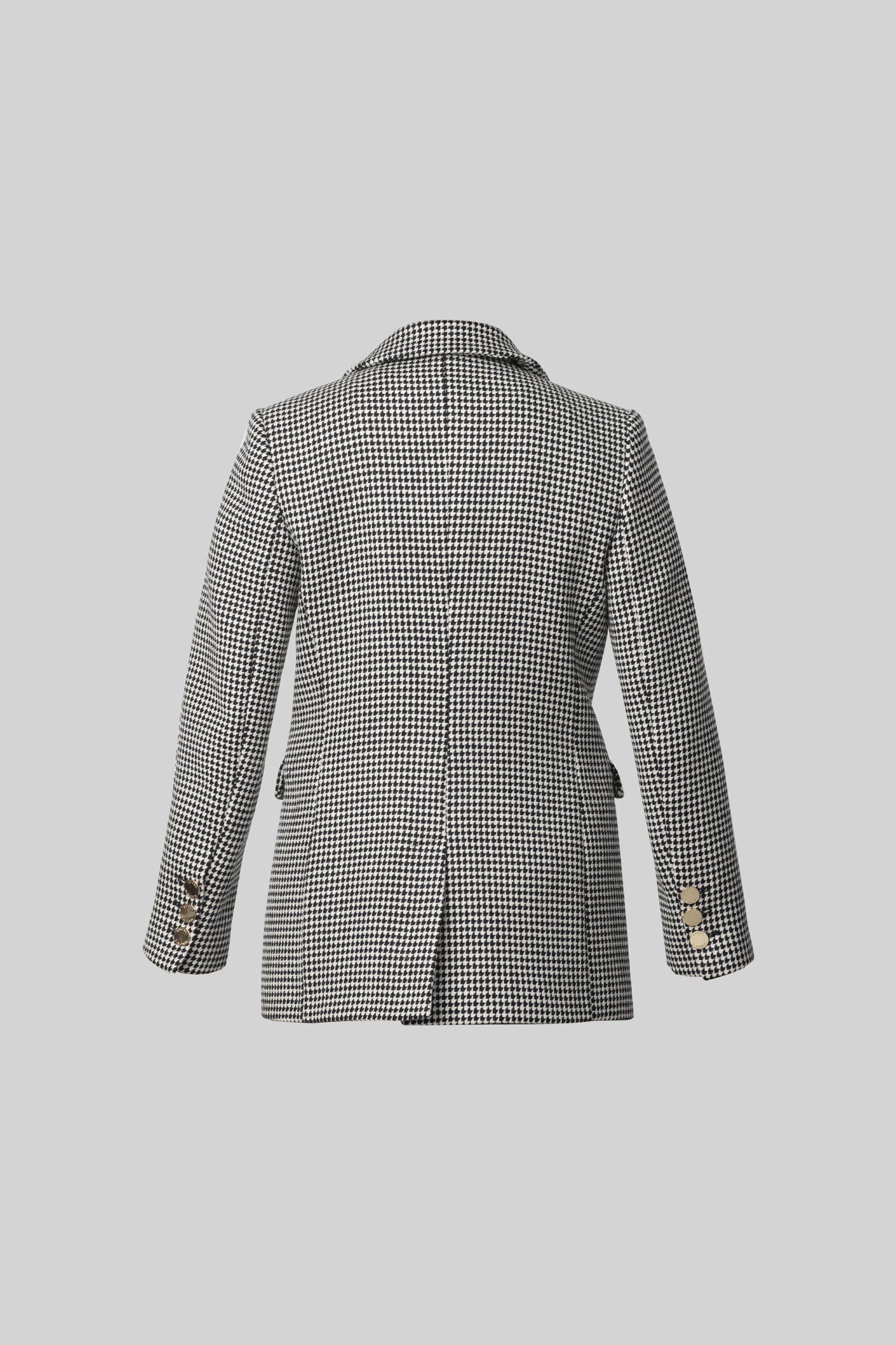 Wool Suit Blazer Single Breasted