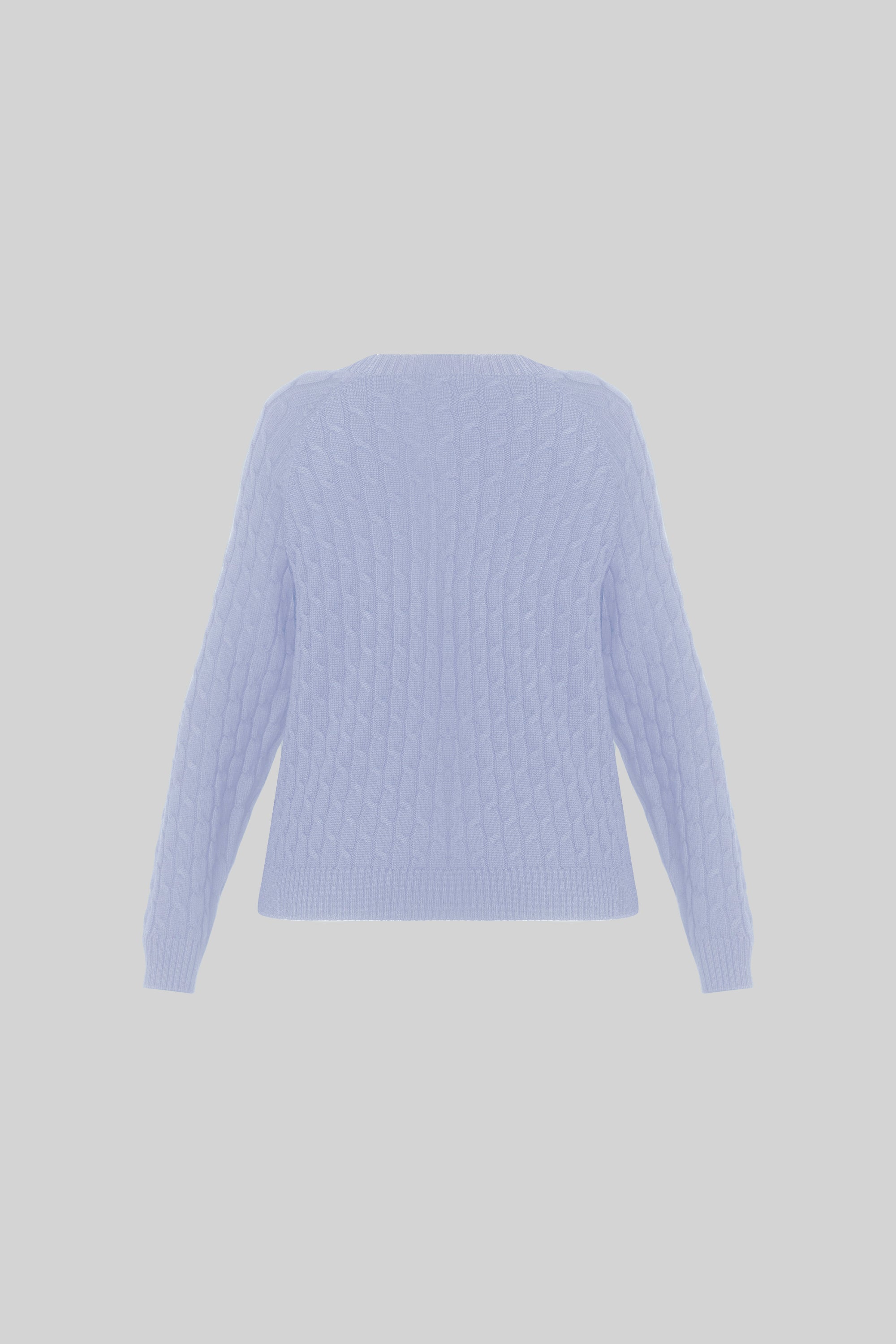 MERINO WOOL CABLE CARDIGAN
