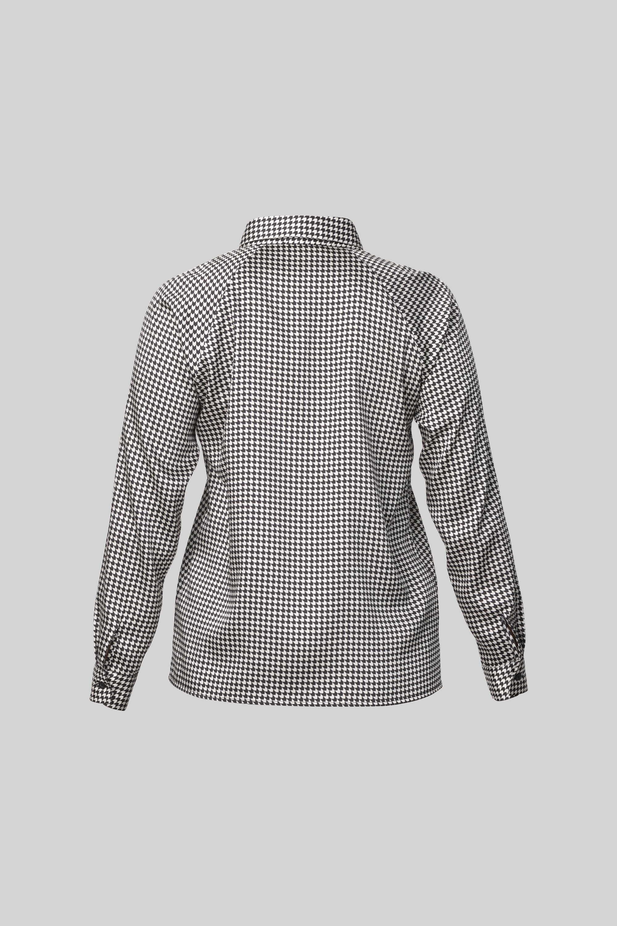 Blouse concealed placket