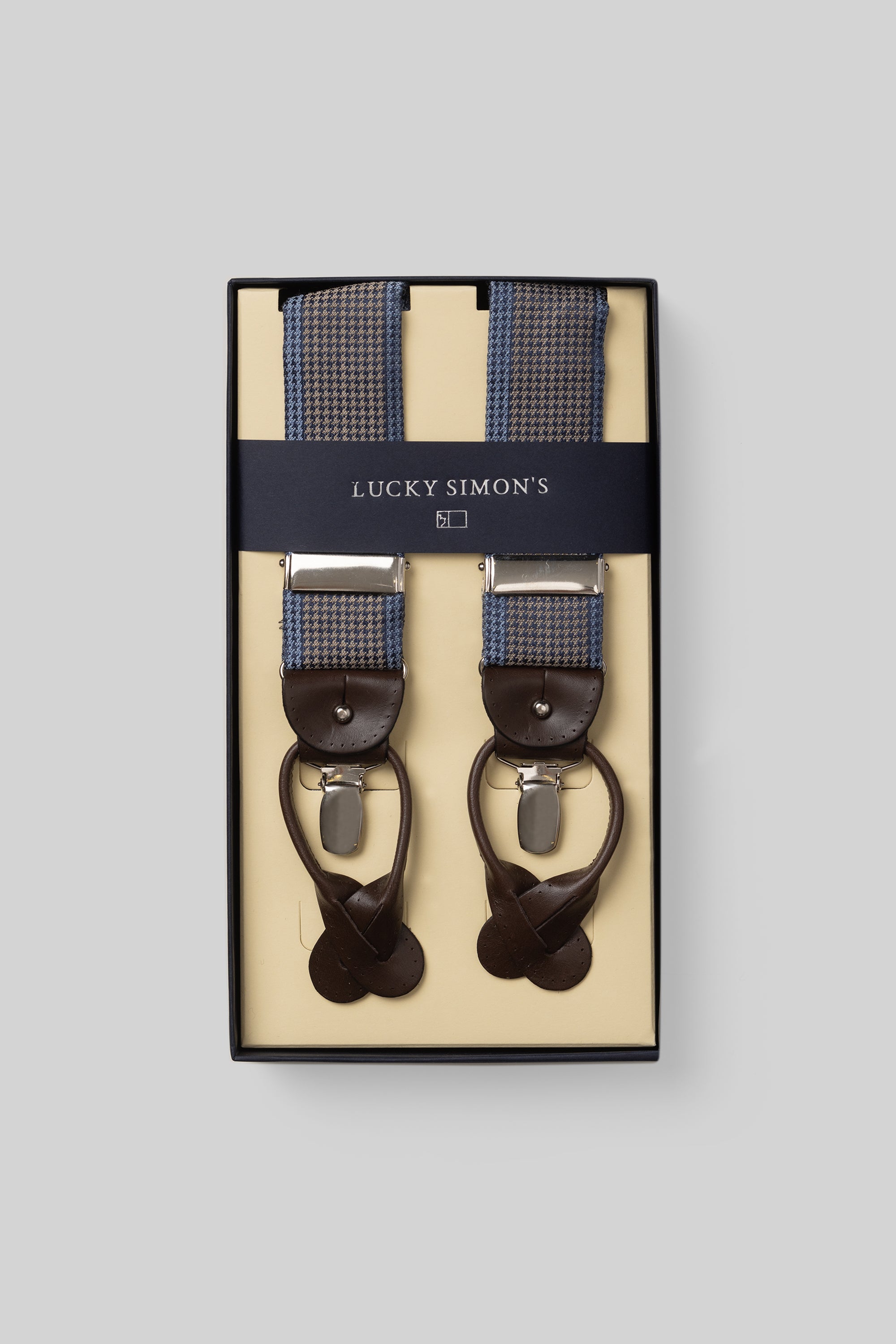 Wool and Silk Suspenders