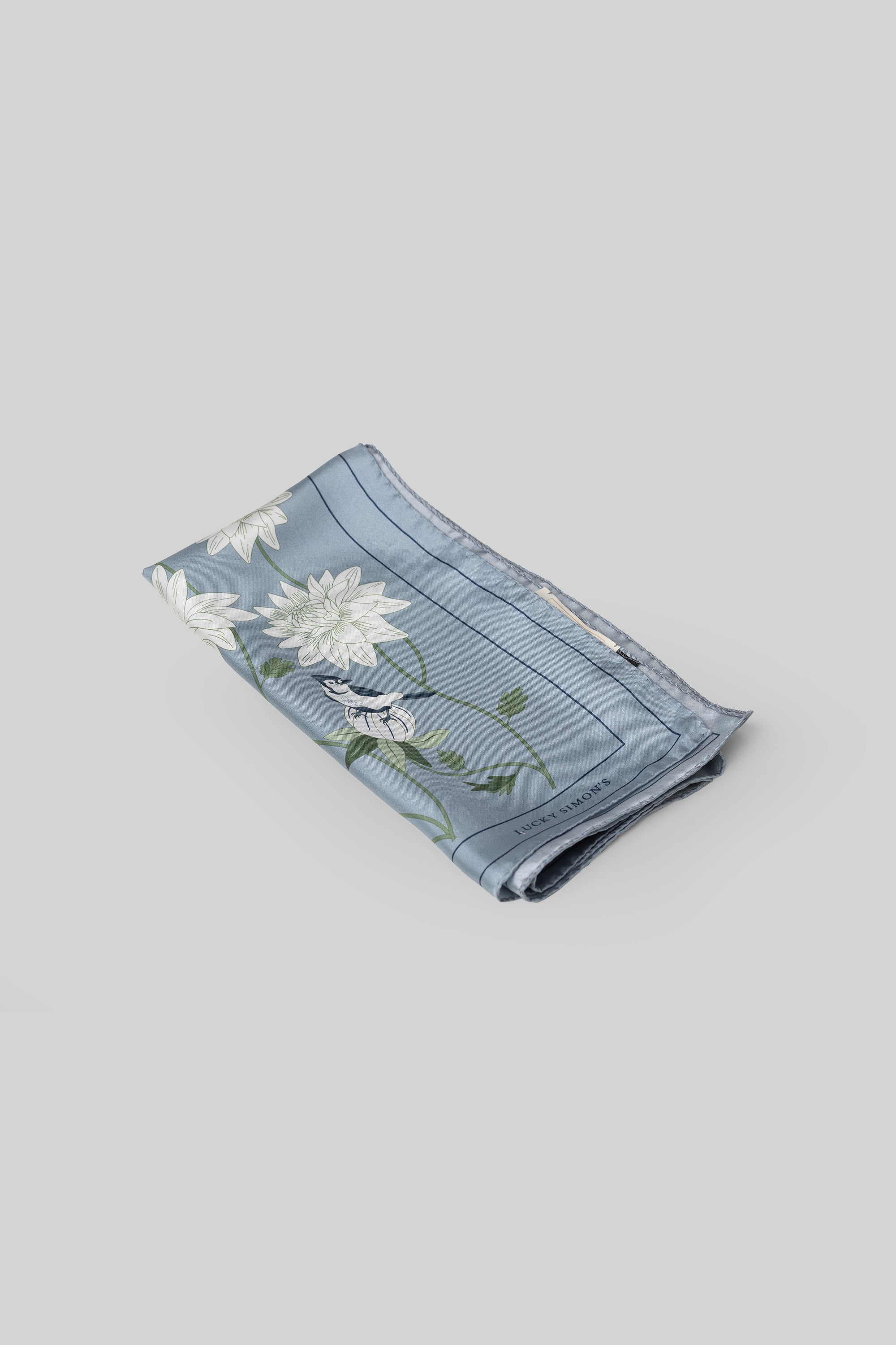 LADY SCARF BLUE JAY