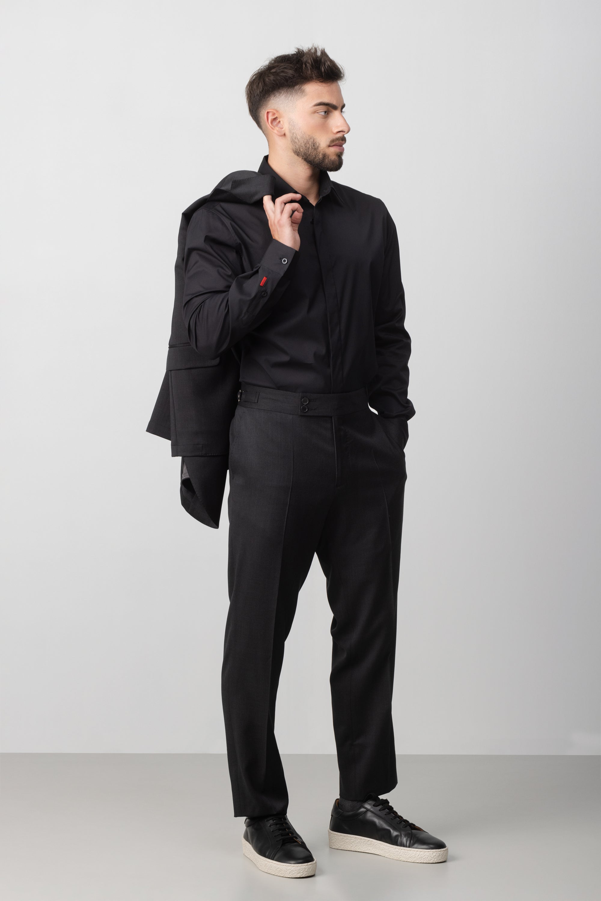 Wool Pants Suit