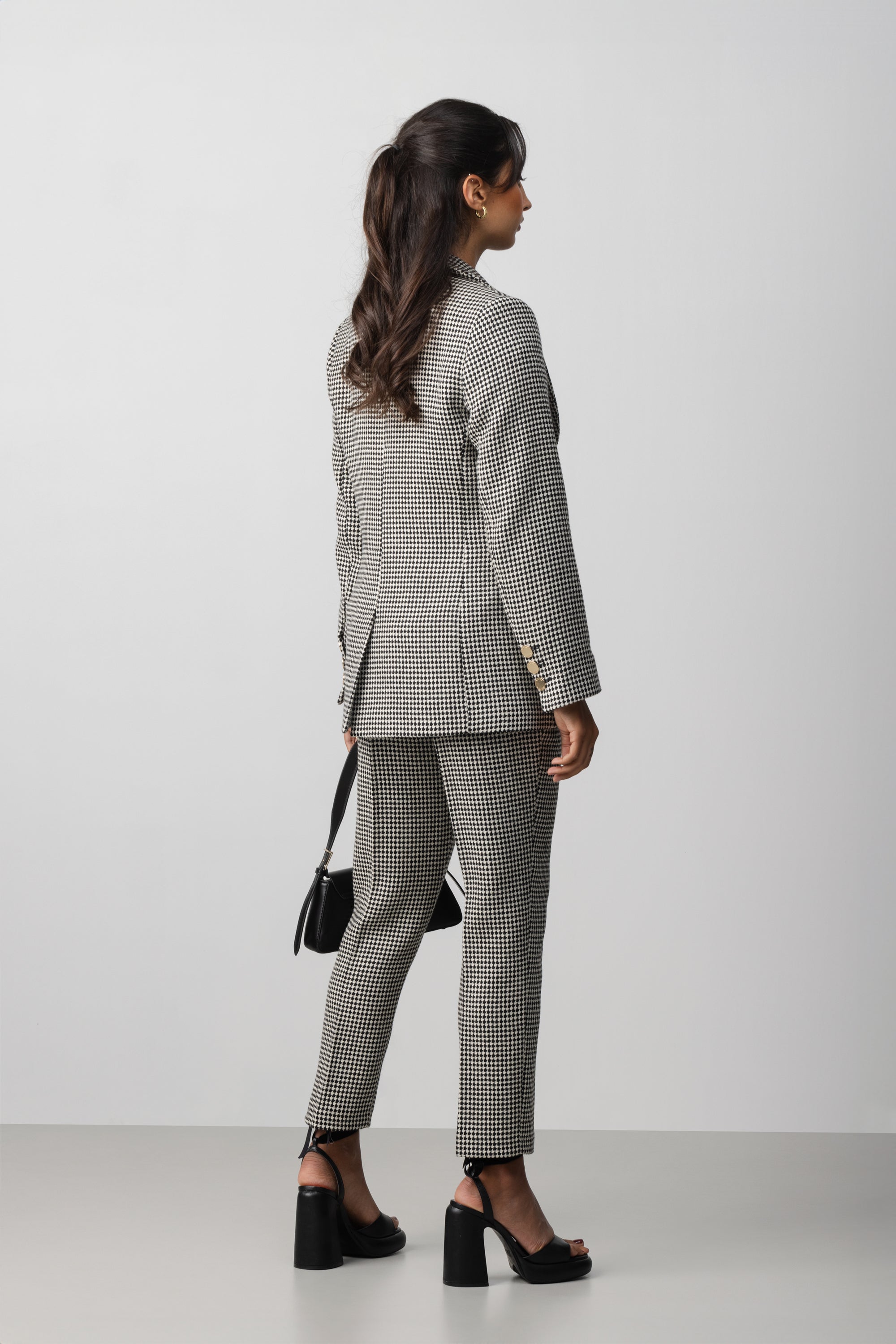 Wool Suit  Blazer Single Breasted