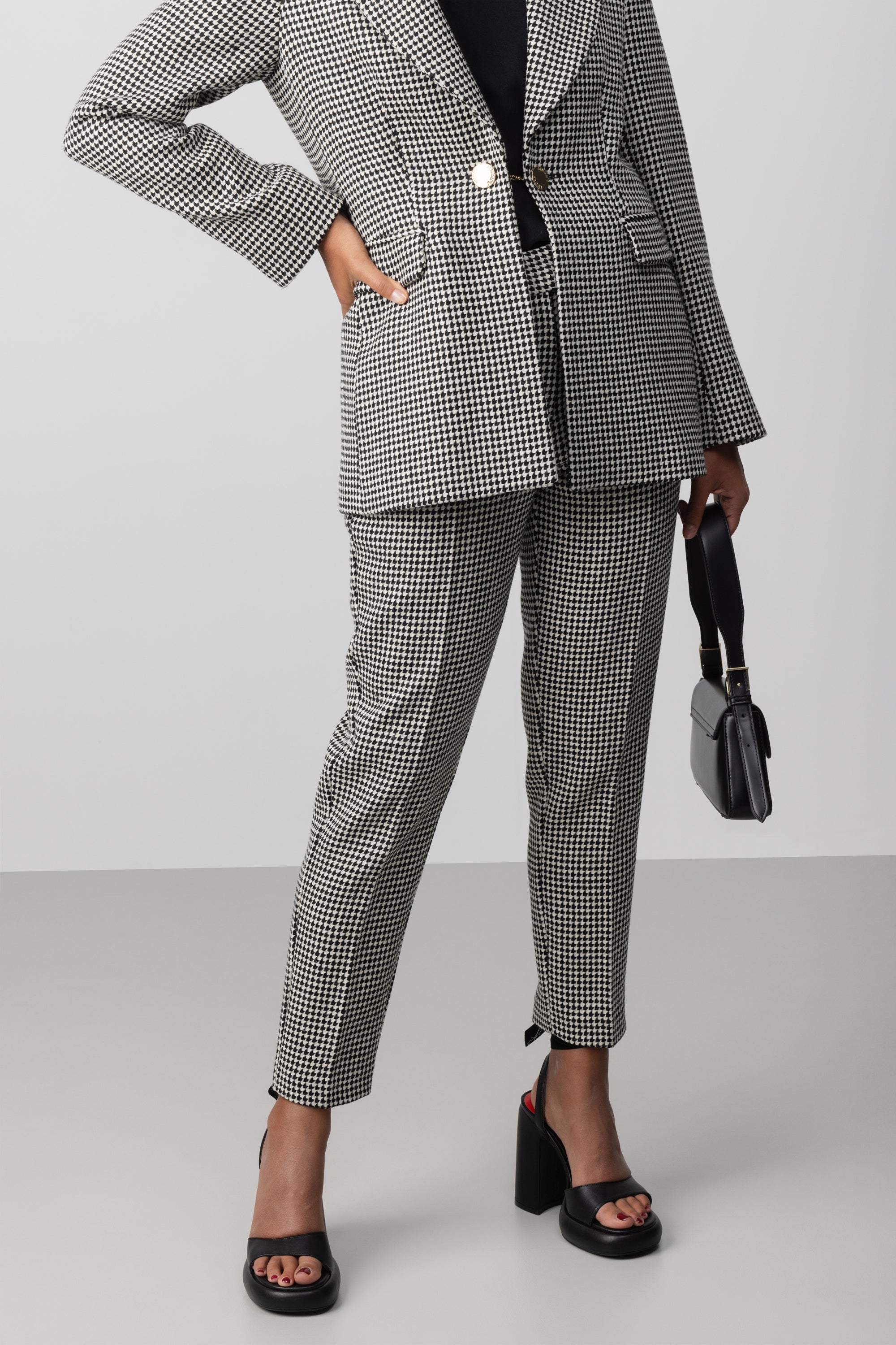 WOOL SUIT PANTS
