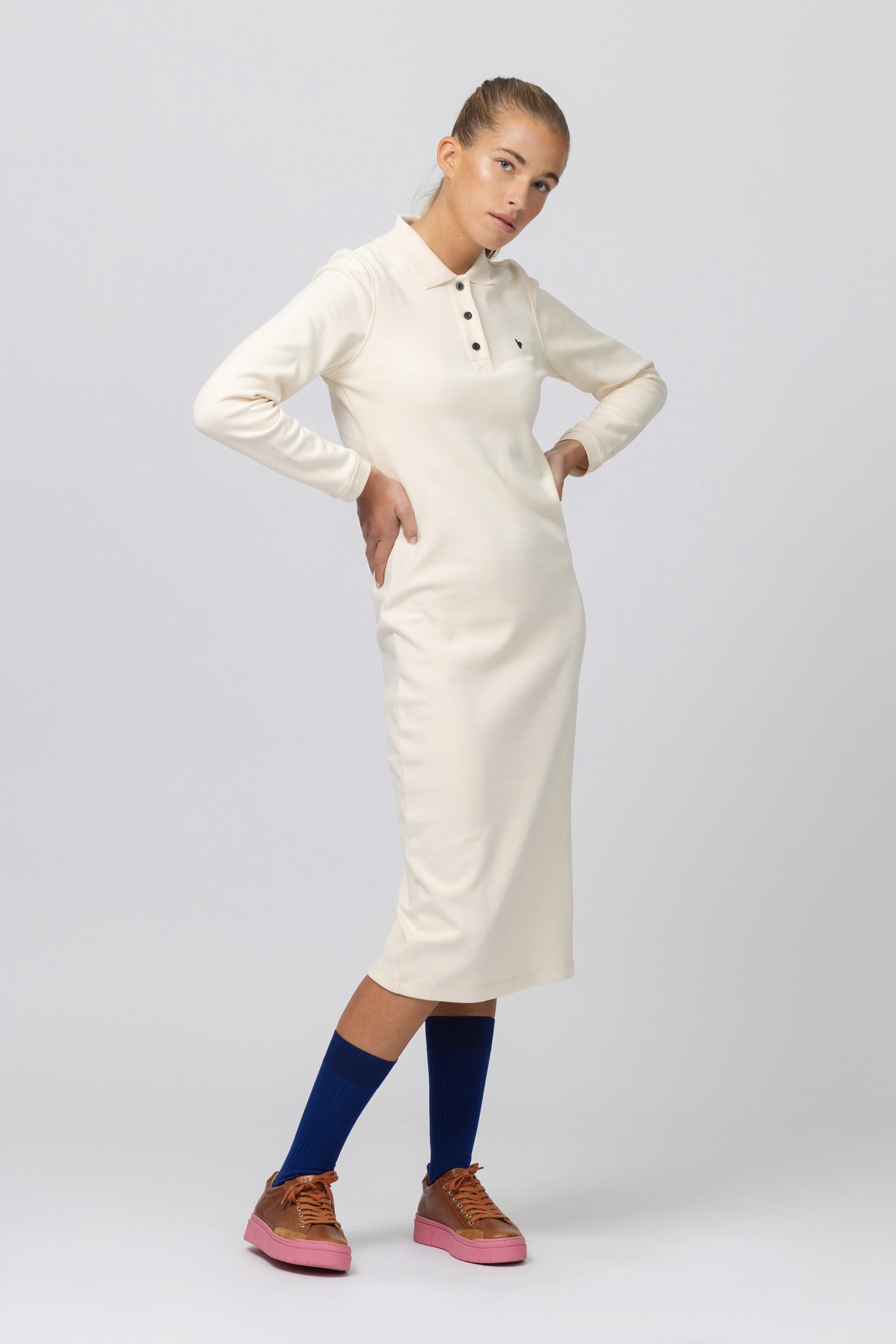COTTON POLO DRESS