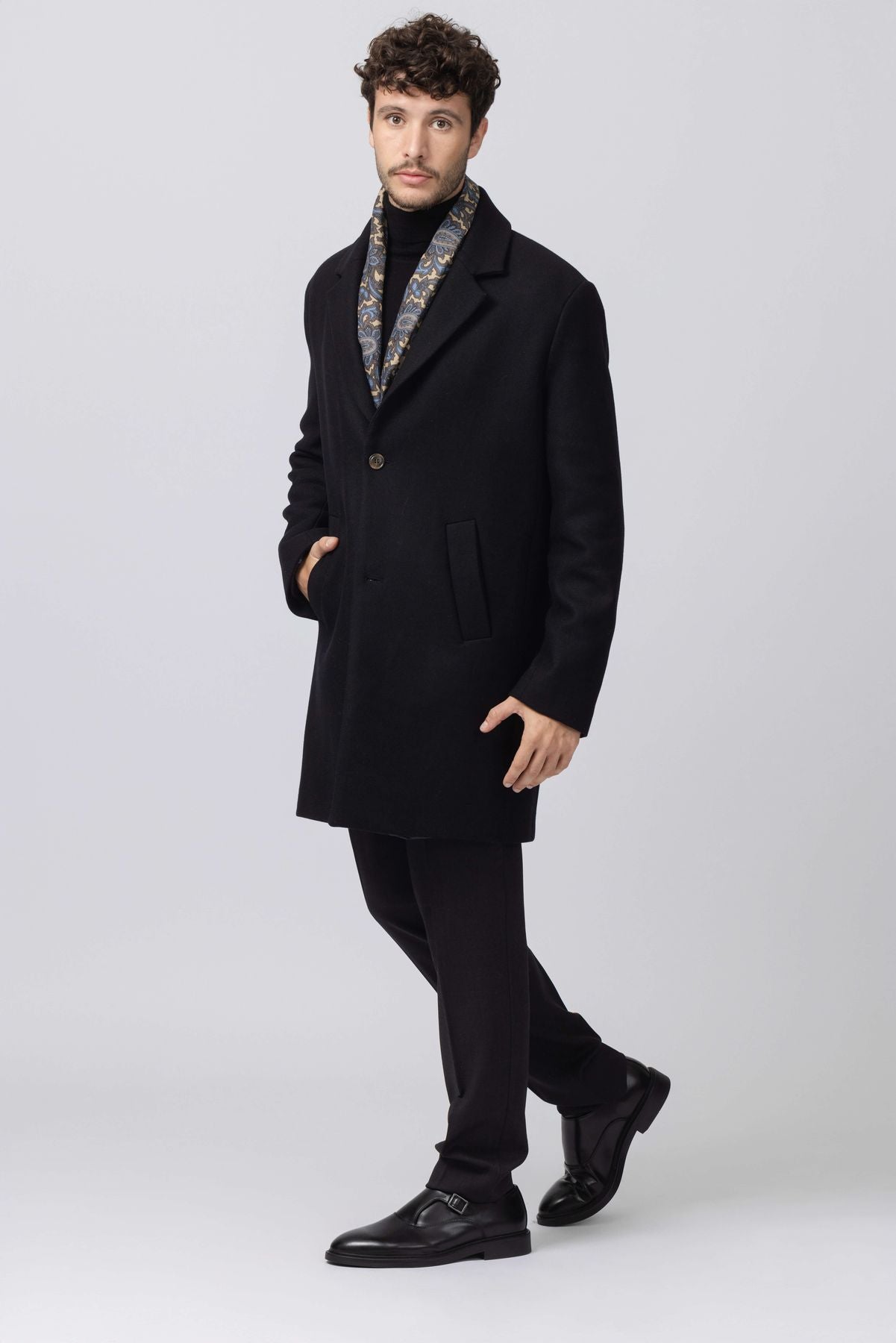 WOOL SLIM FIT COAT