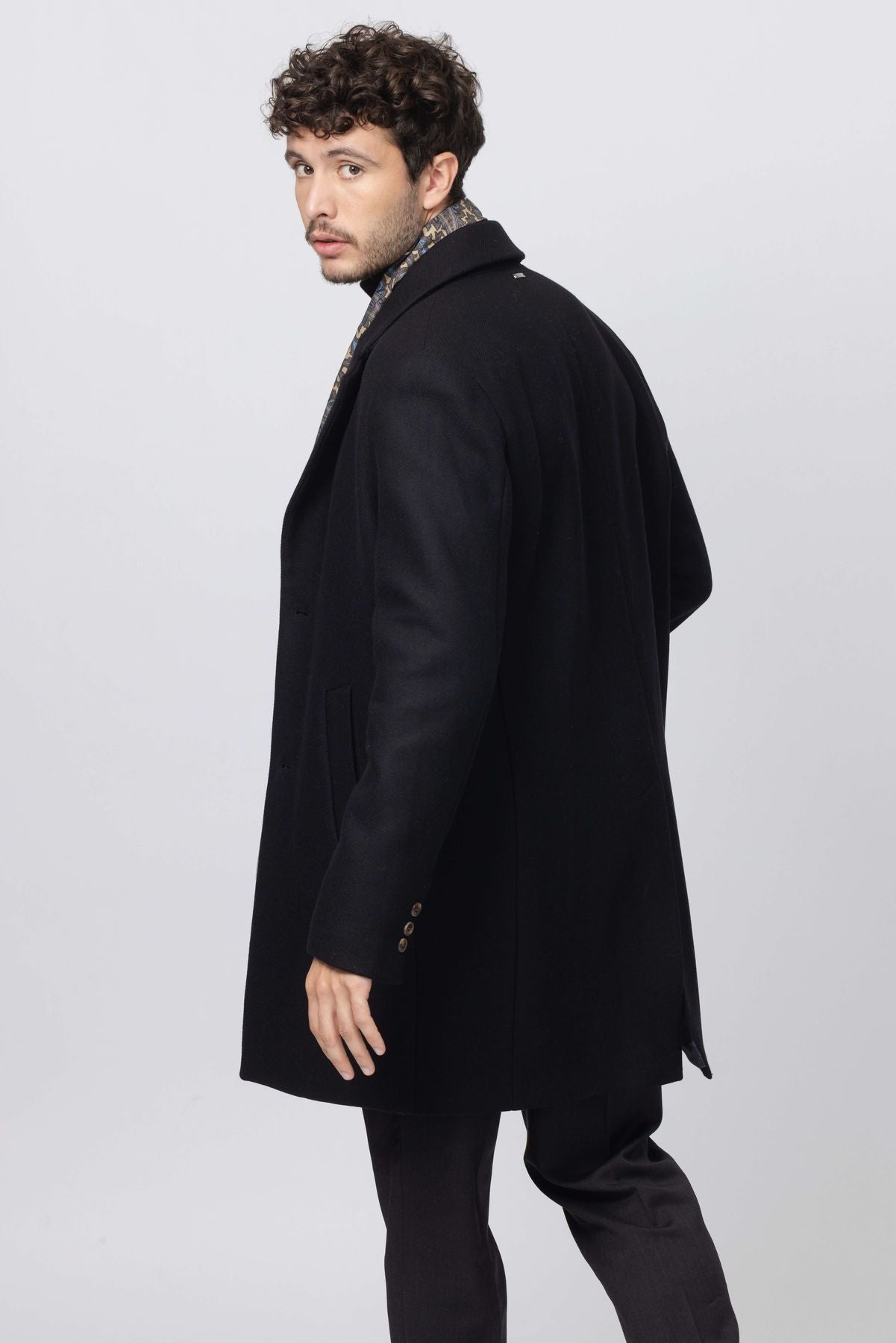 WOOL SLIM FIT COAT