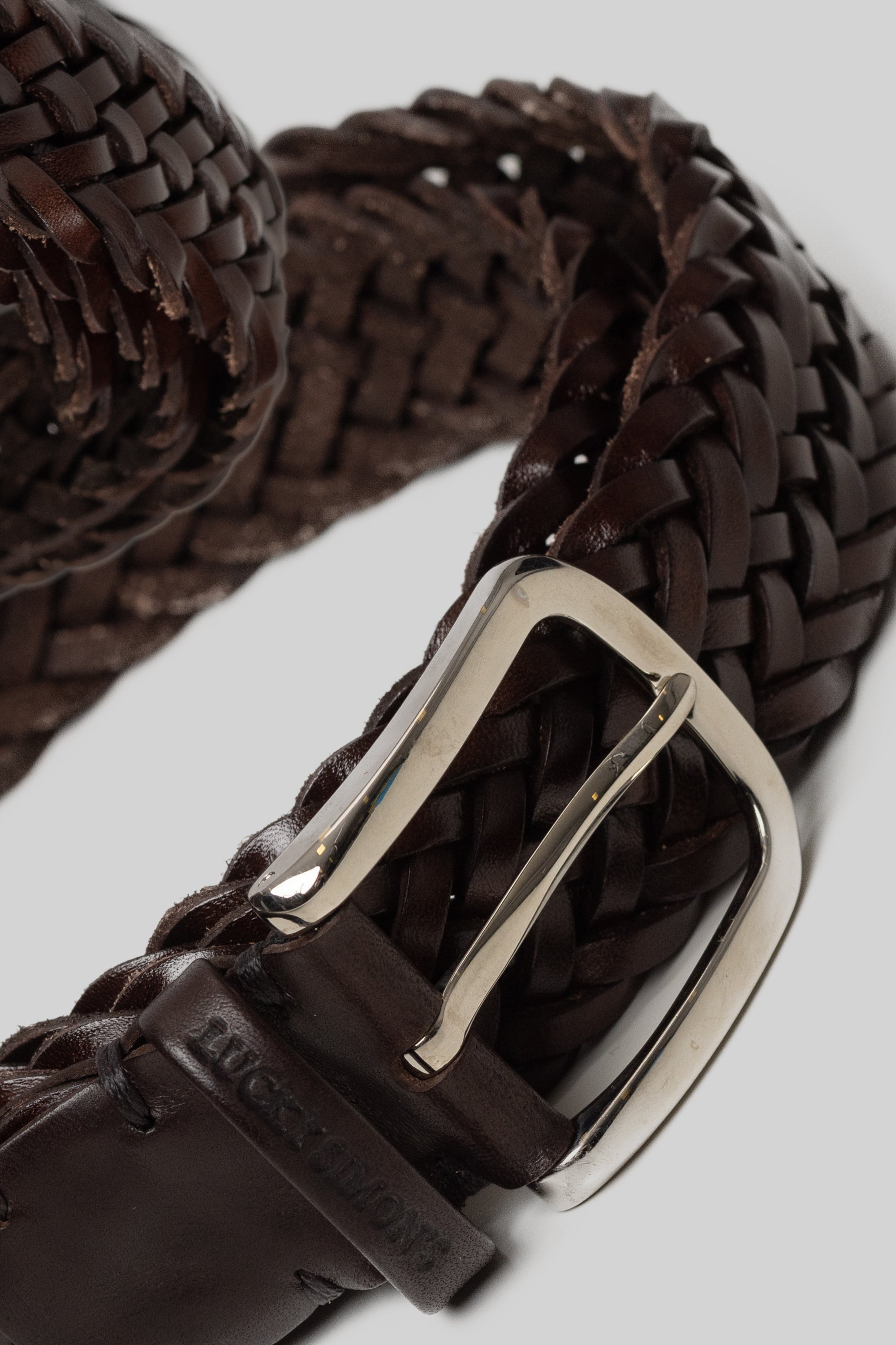 WOVEN HAND MADE LEATHER BELT