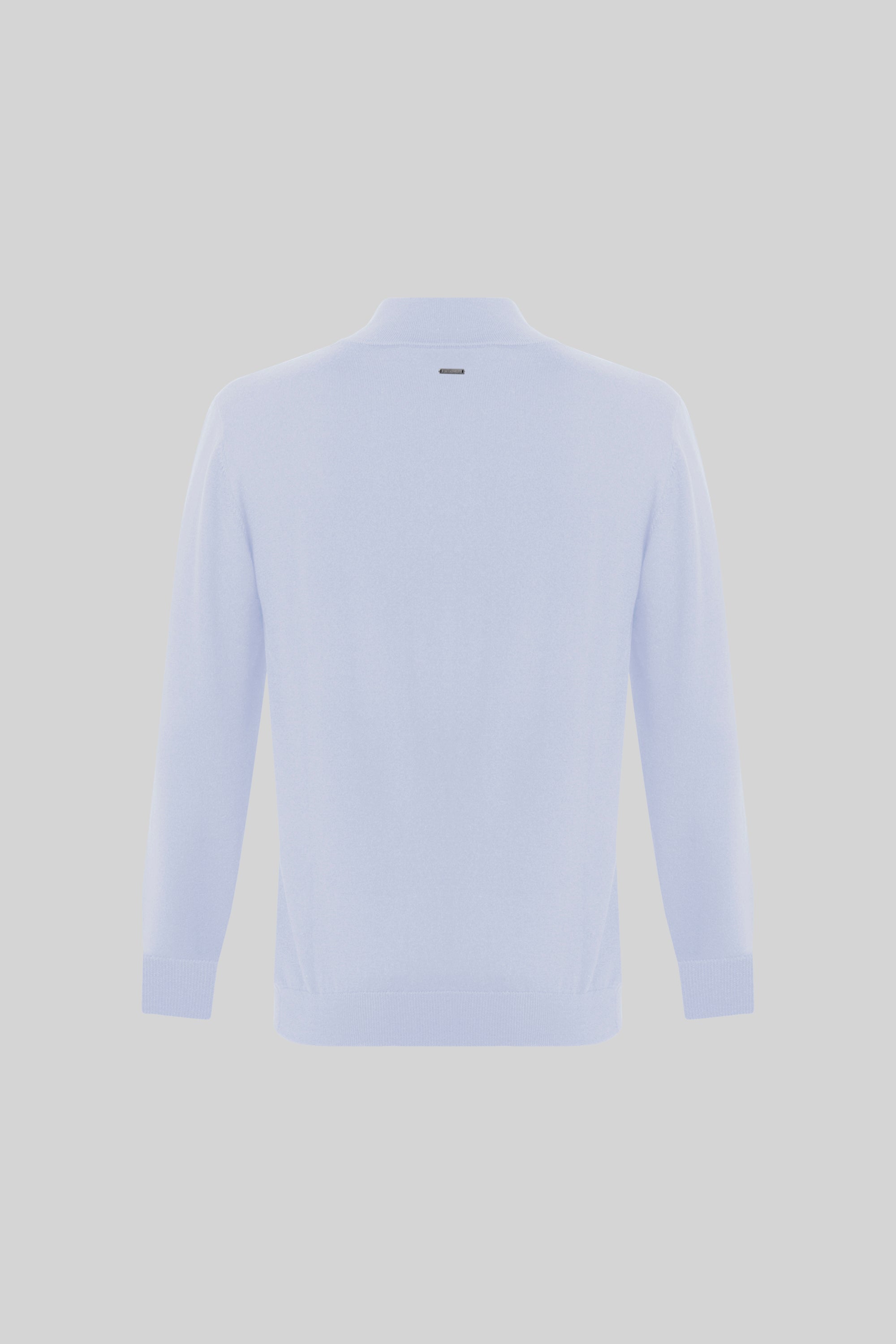 MERINO WOOL ZIP UP SWEATER